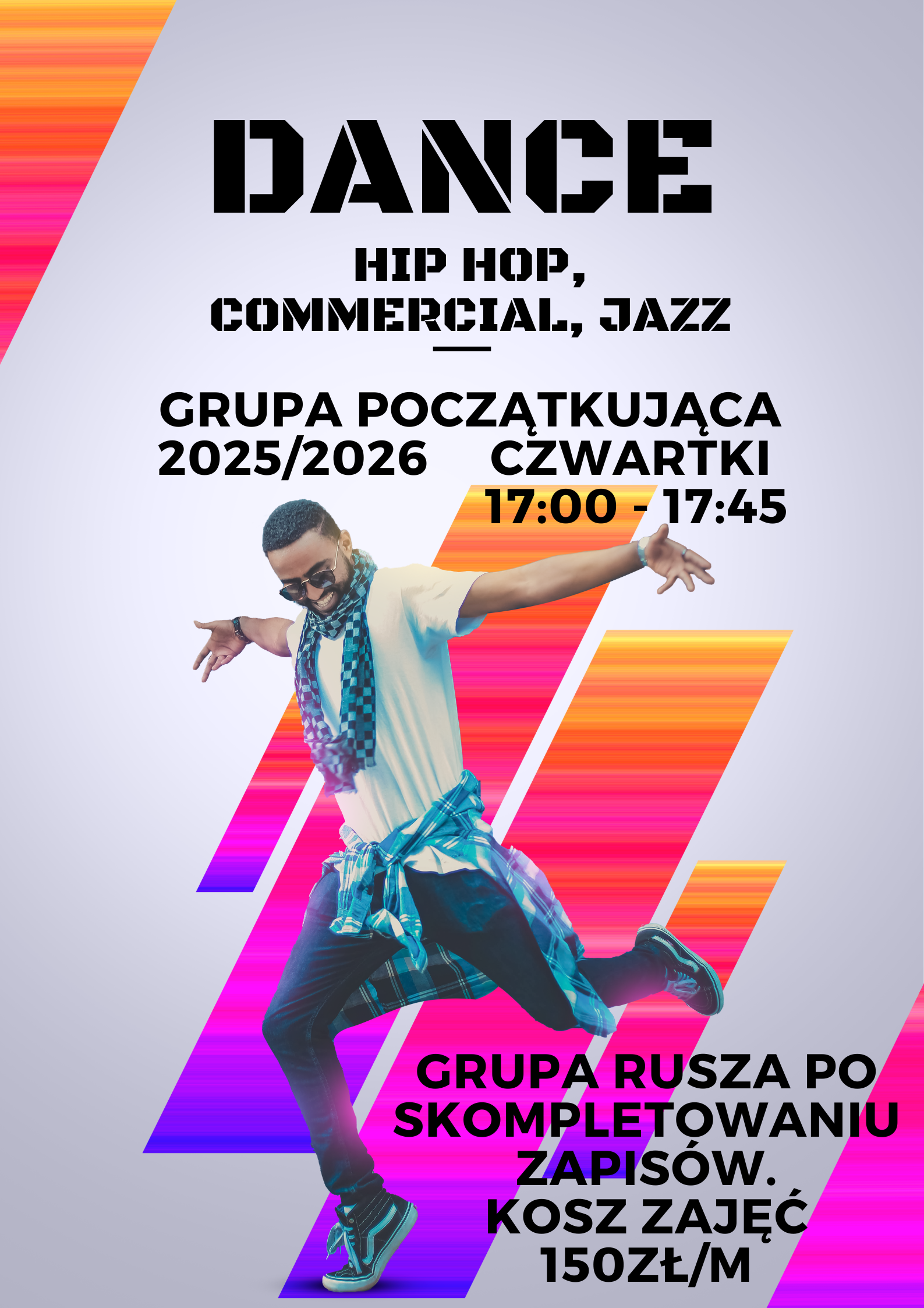 Pink Club Dance Party Night Poster